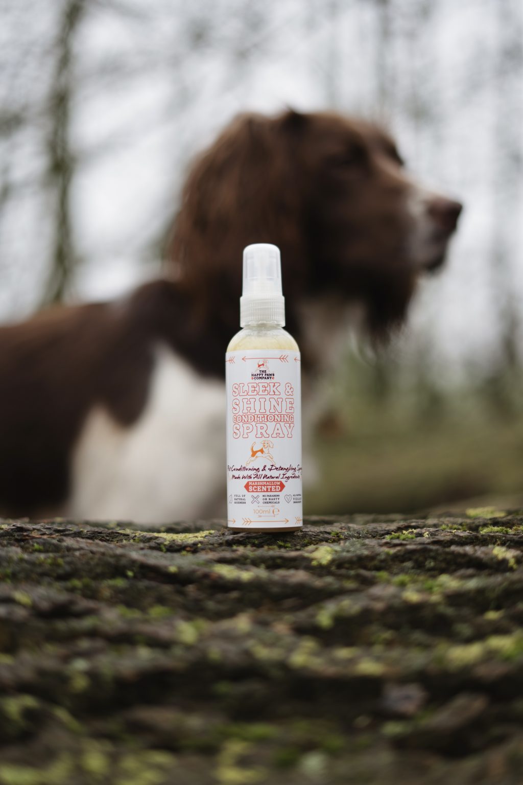 Sleek & Shine Conditioning & Detangling Spray – Marshmallow Scent