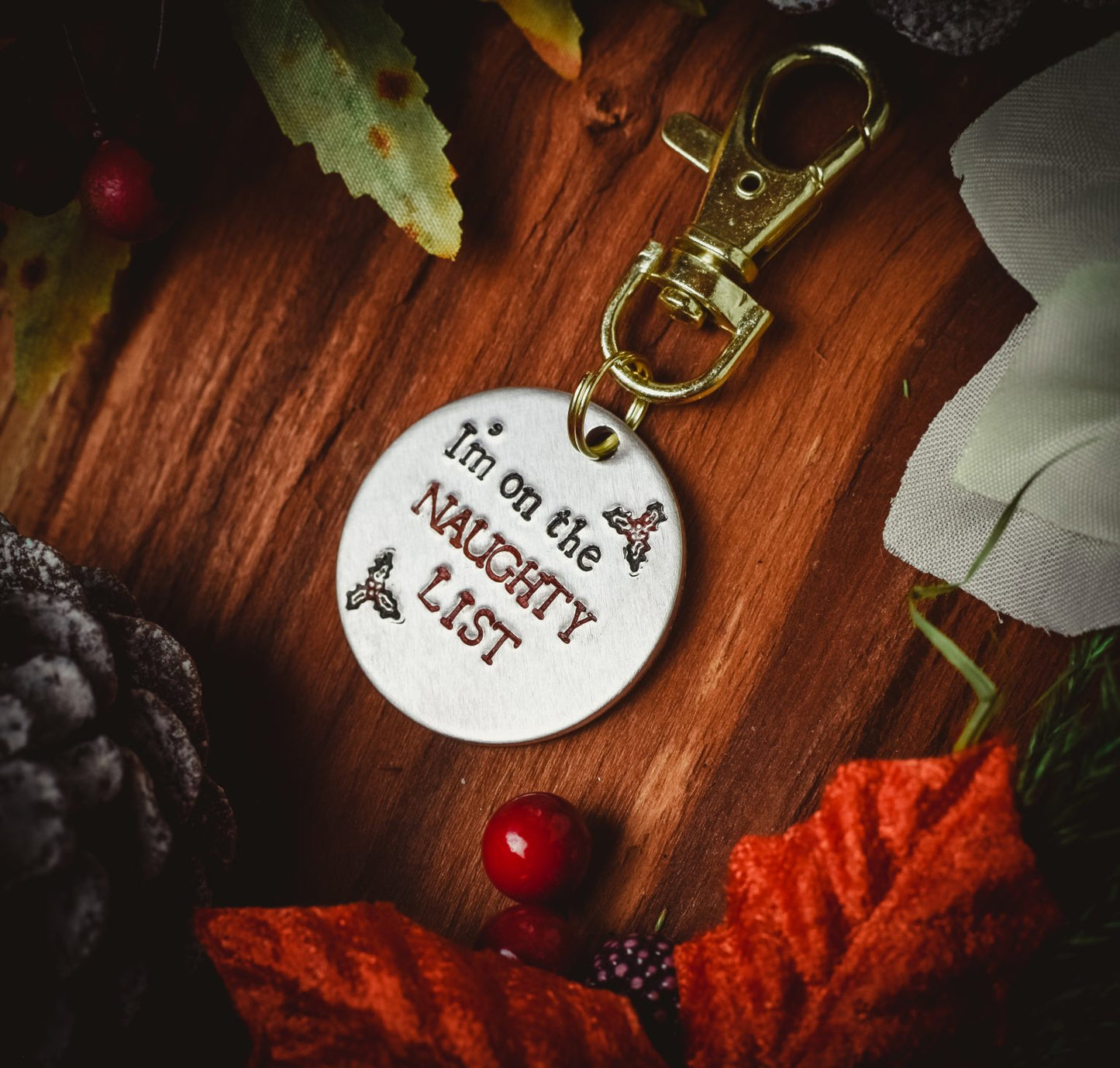 Naughty & Nice ID Tag - Single Tag