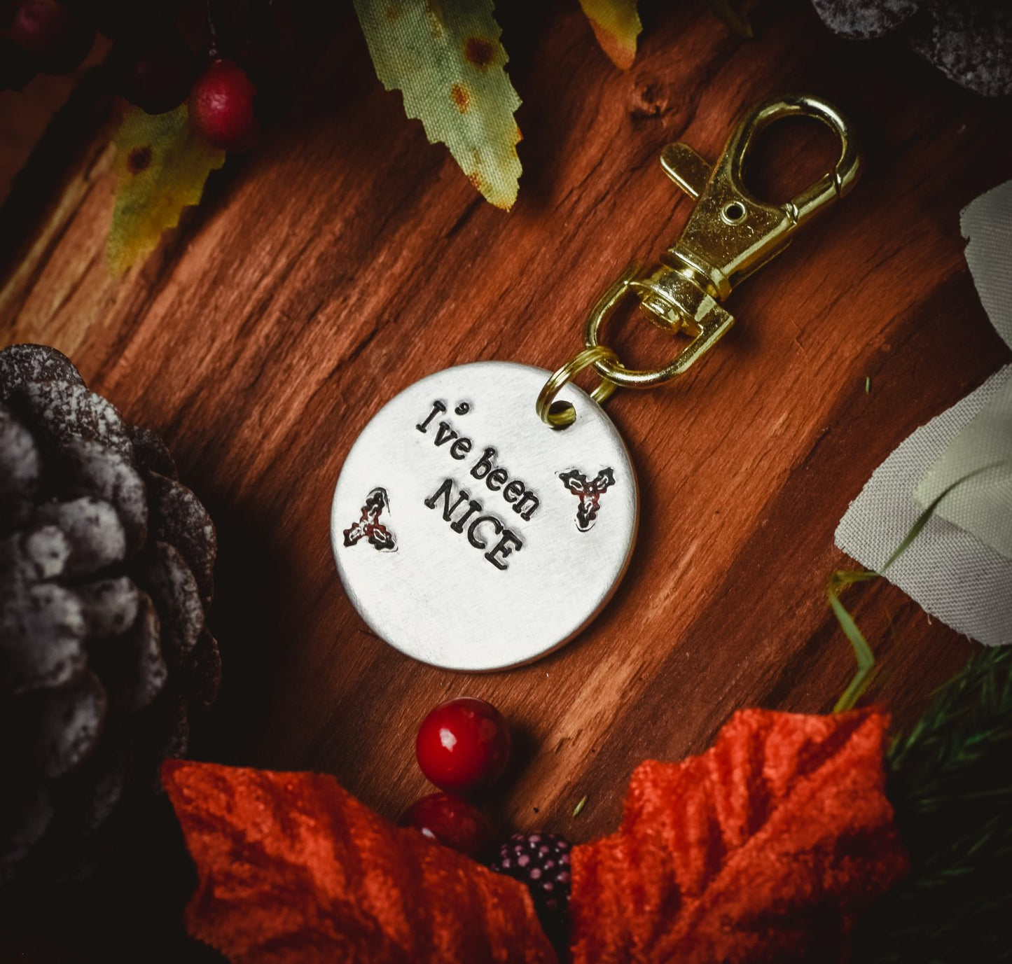 Naughty & Nice ID Tag - Single Tag