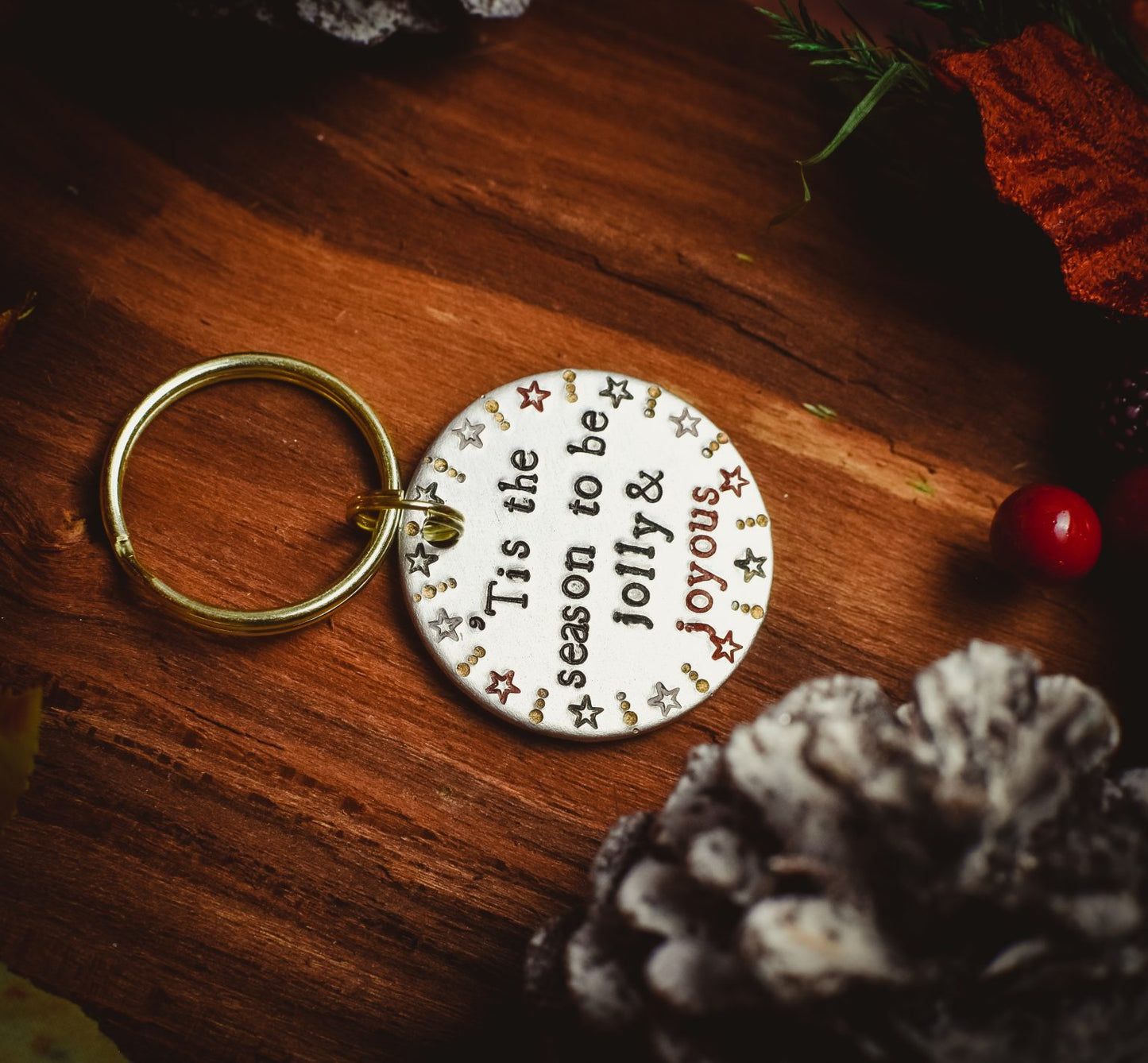 Jolly & Joyous ID Tag