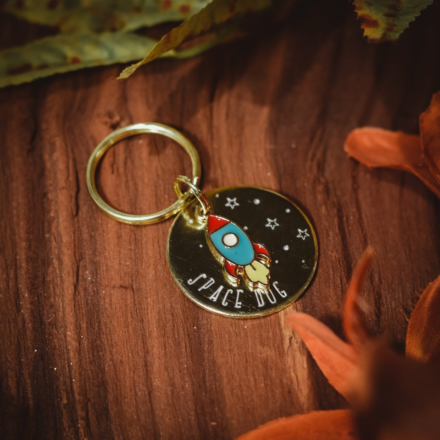 Space Dog ID Tag