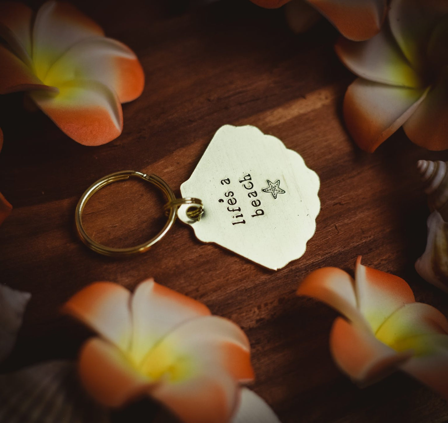 Life's A Beach ID Tag