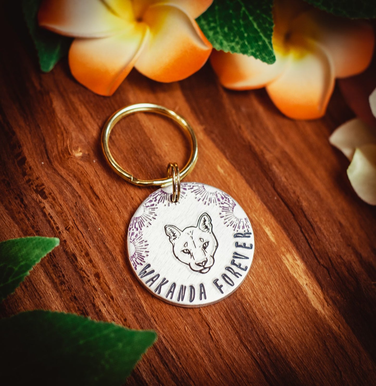 Wakanda Forever ID Tag