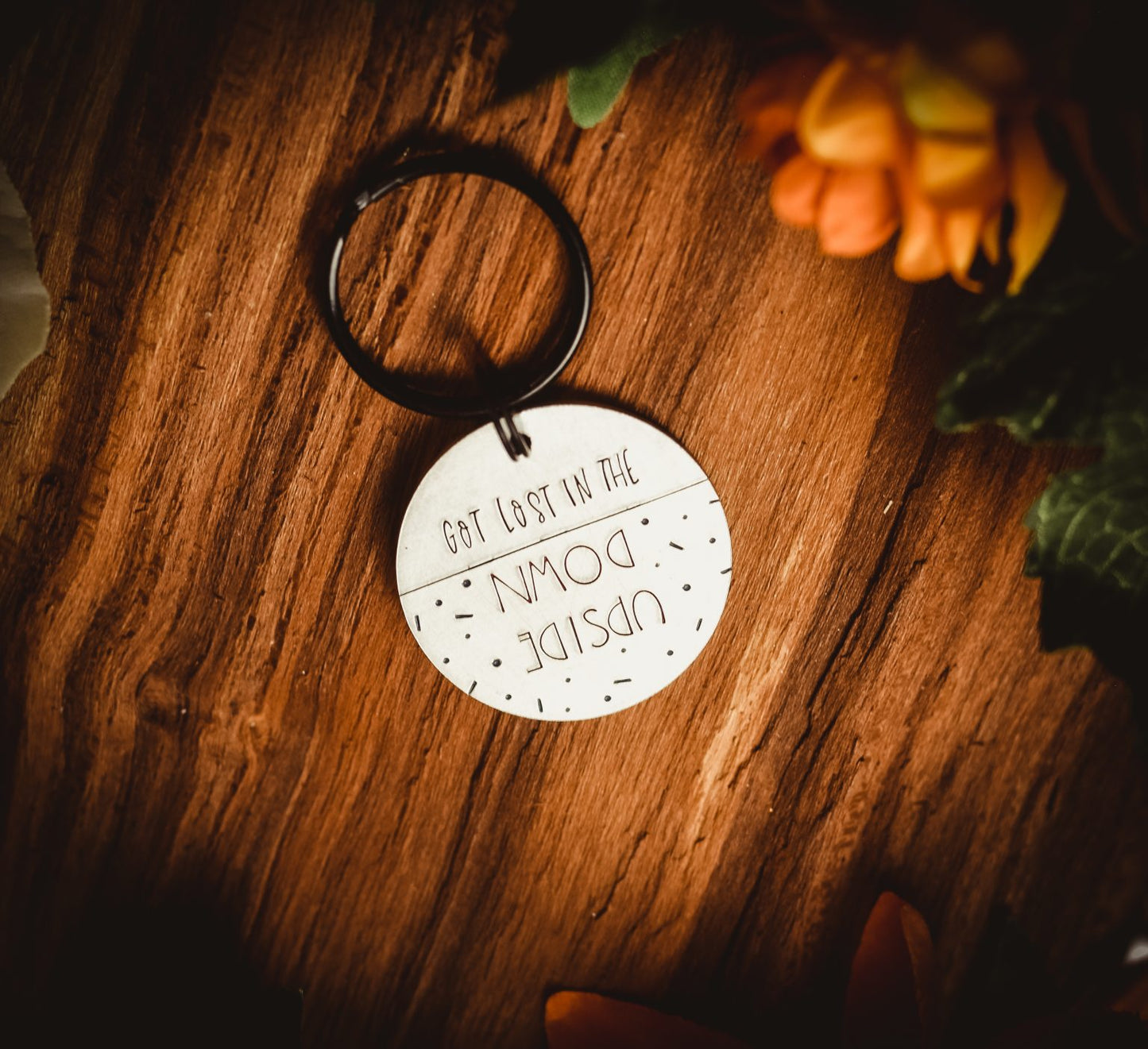 Lost In The Upside Down ID Tag