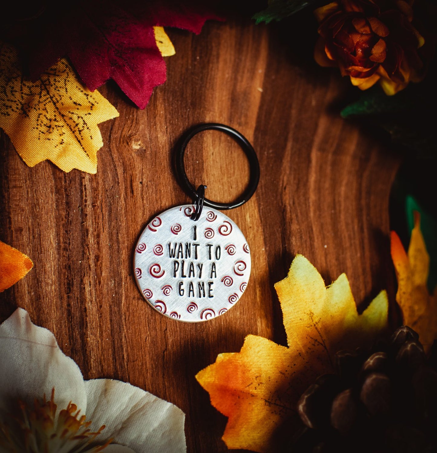 I Want To Play A Game ID Tag