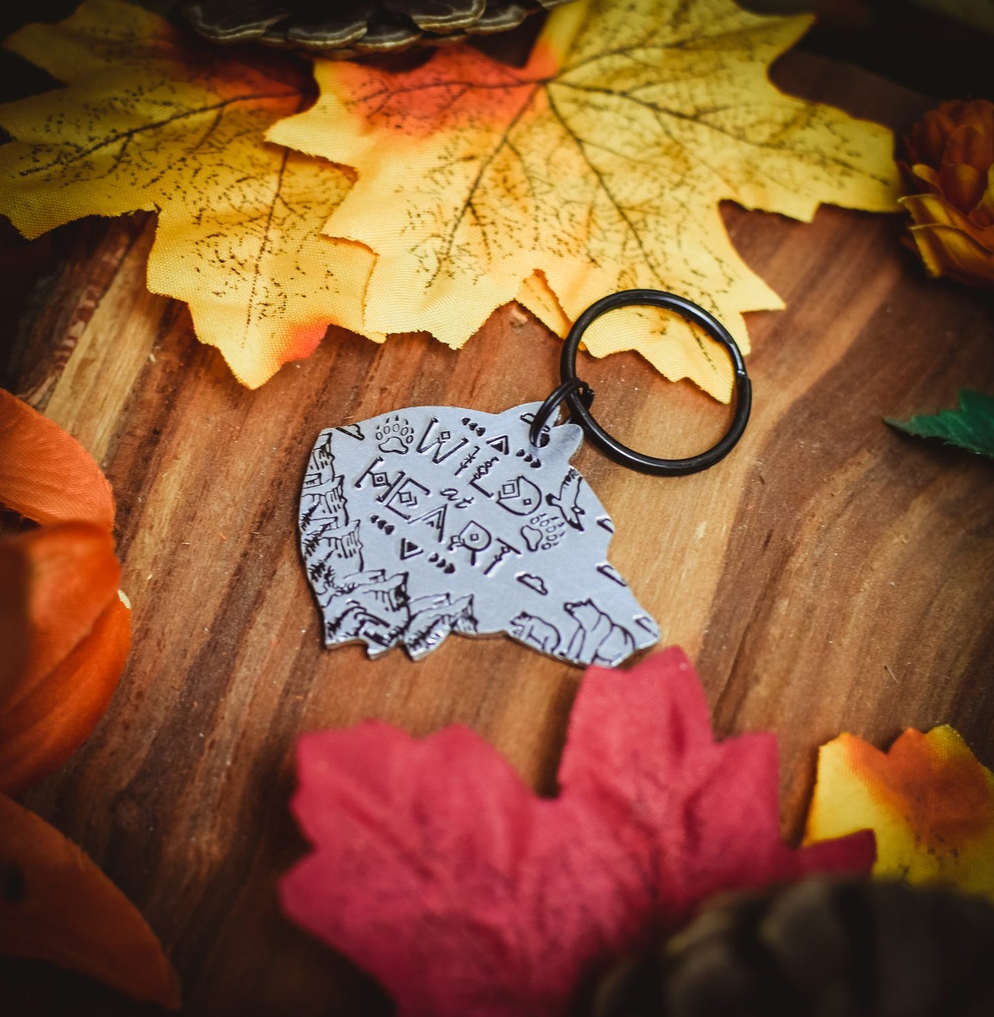 Wild At Heart ID Tag