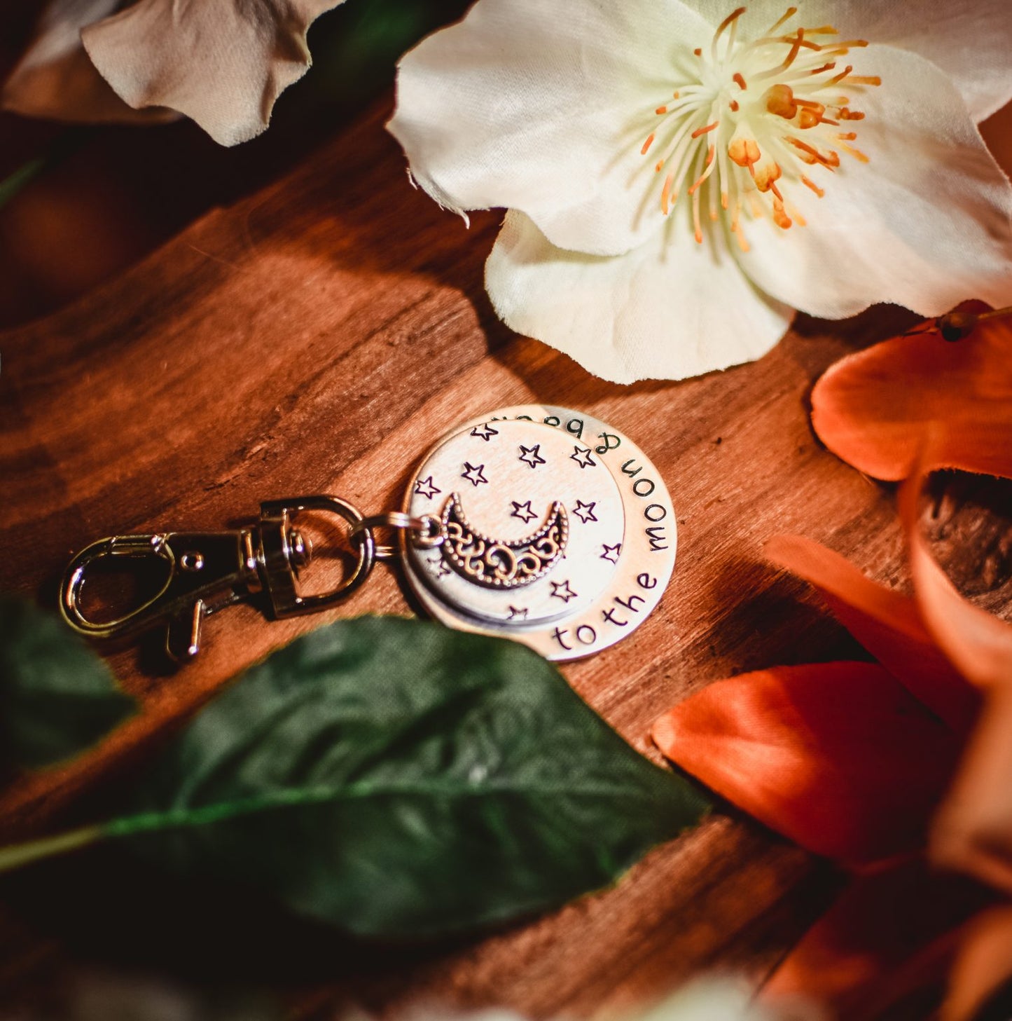Moon & Back ID Tag