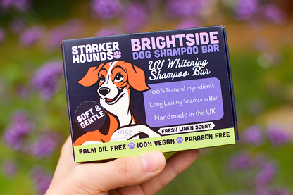 Brightside - UV Whitening Shampoo Bar - Fresh Linen Scent