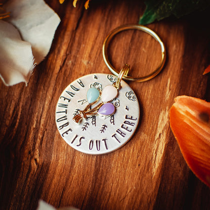 Adventure Is Out There ID Tag