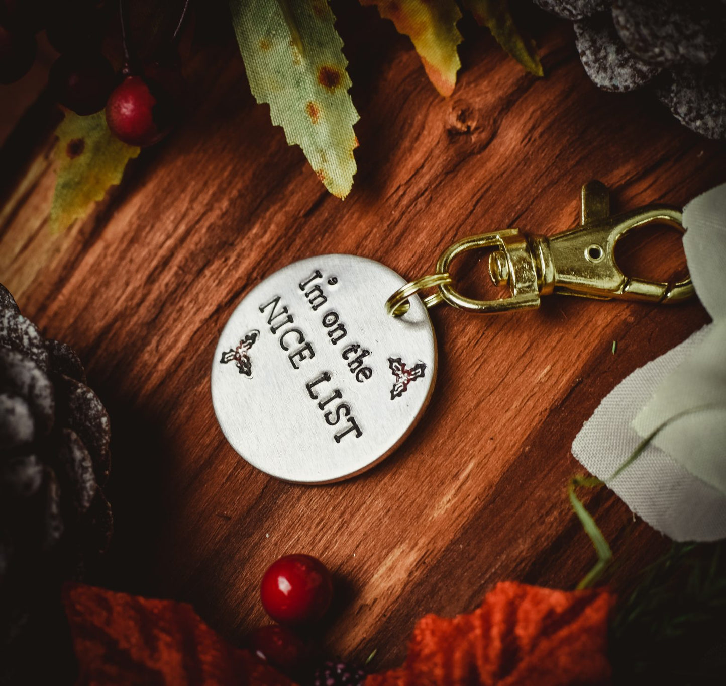 Naughty & Nice ID Tag - Single Tag