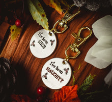 Naughty & Nice ID Tag - Two Tag Set