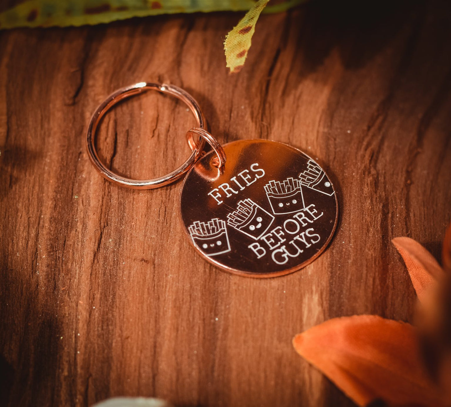 Fries Before Guys ID Tag