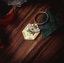 Bee Happy ID Tag