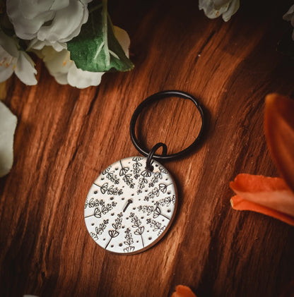 Lavender Patch ID Tag