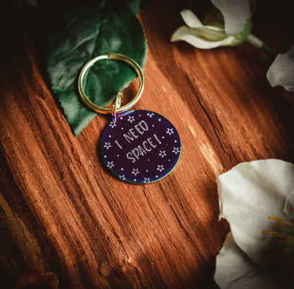 Give Me Space Alert ID Tag