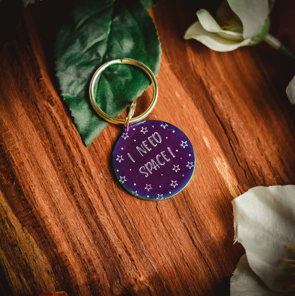 Give Me Space Alert ID Tag