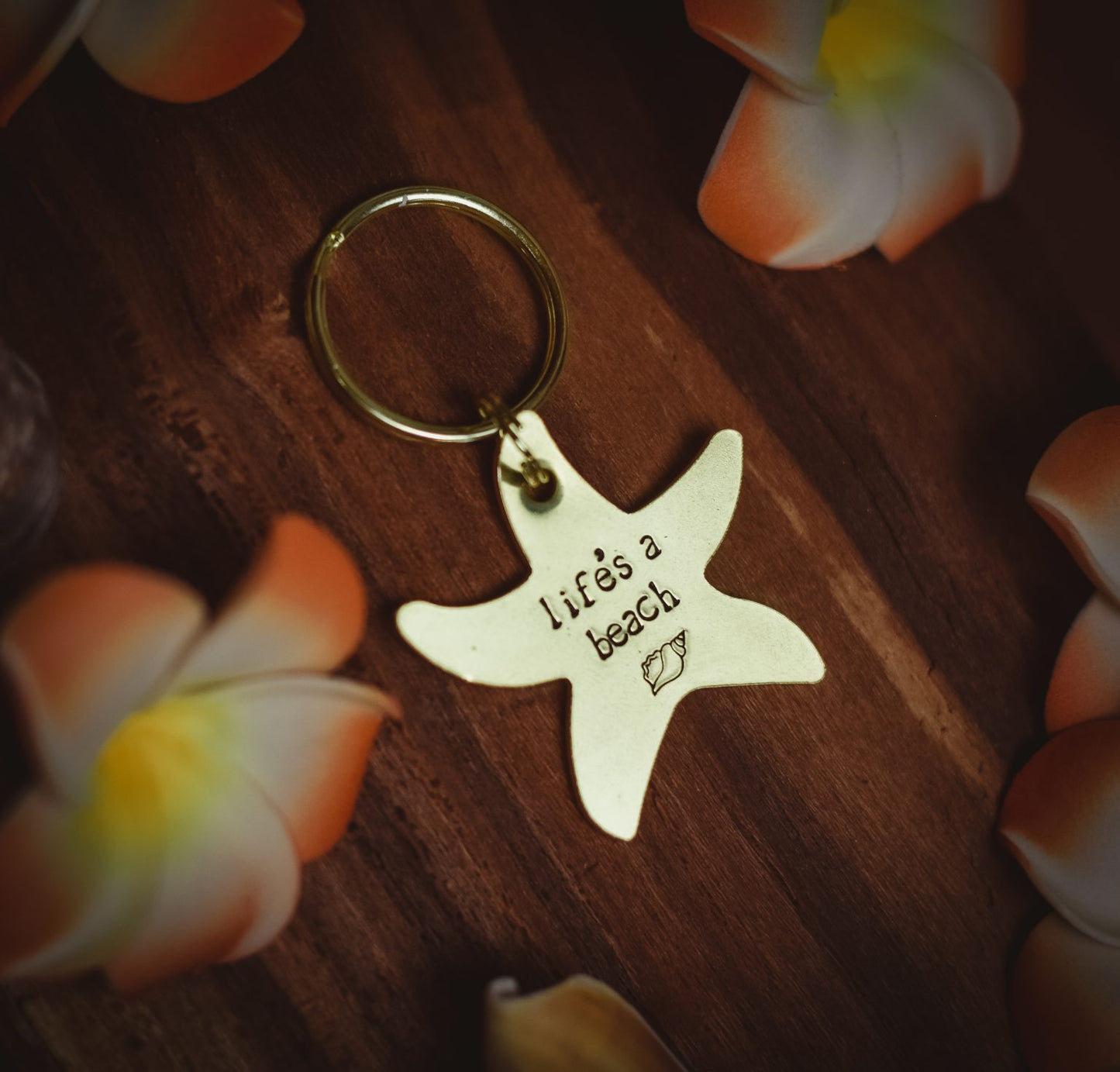 Life's A Beach ID Tag