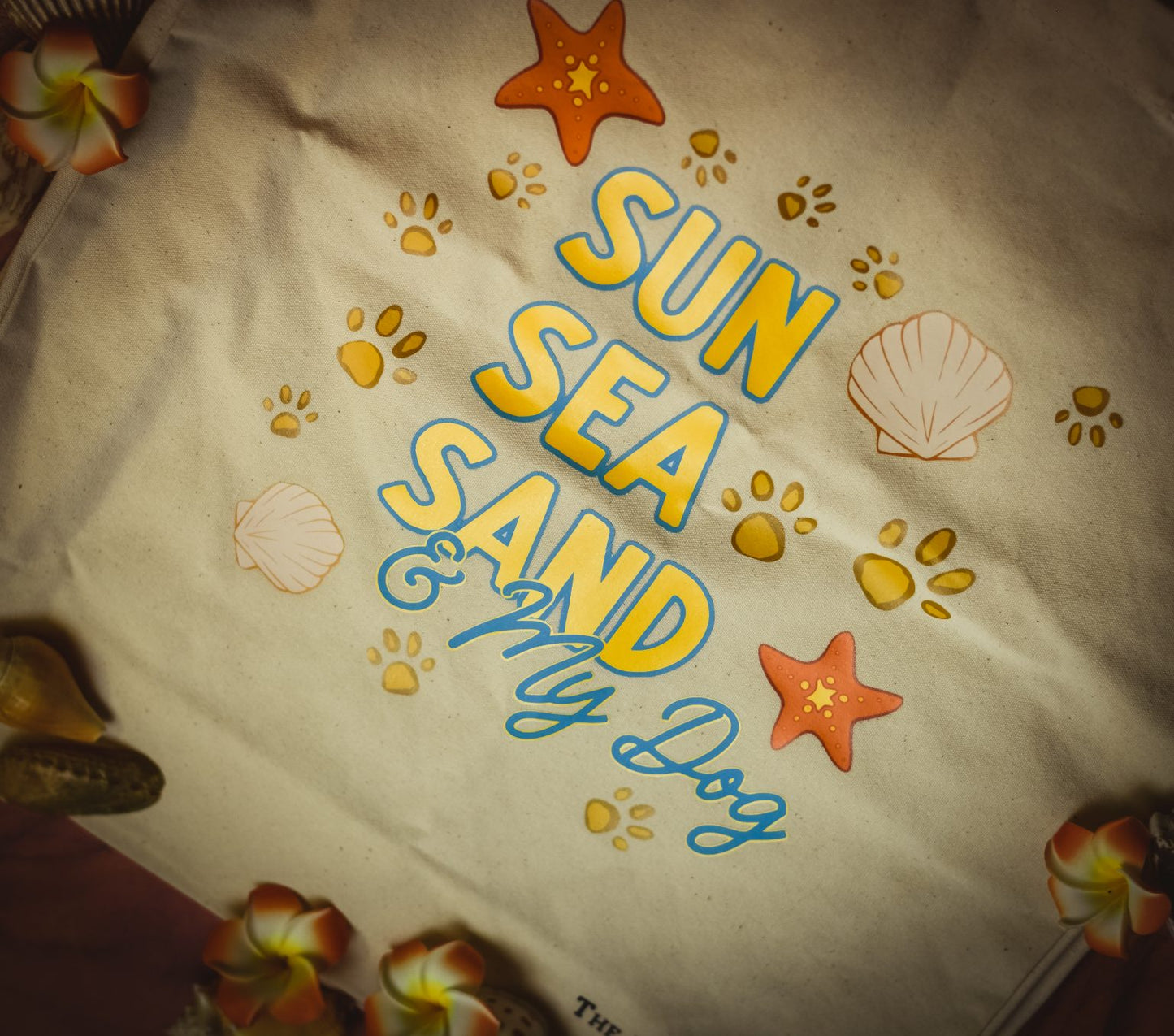 Sun, Sea, Sand & My Dog Tote Bag