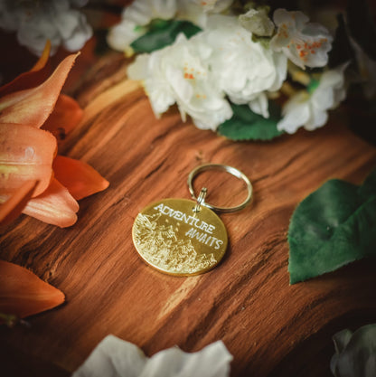 Adventure Awaits ID Tag