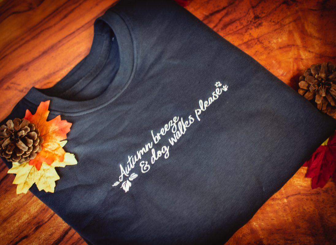 Unisex Autumn Breeze Embroidered Sweatshirt