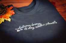 Unisex Autumn Breeze Embroidered Sweatshirt