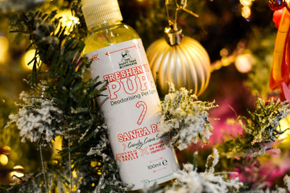 Freshen Up Pup! – Deodorising Dog Spray – Santa Paws, Candy Cane Scented