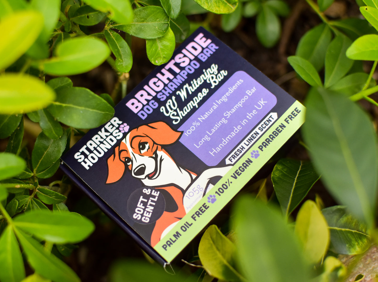 Brightside - UV Whitening Shampoo Bar - Fresh Linen Scent