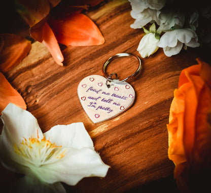 Tell Me I'm Pretty ID Tag