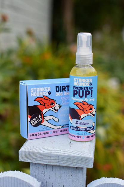 Freshen Up Pup! – Deodorising Dog Spray – Bubblepup, Bubblegum Scented