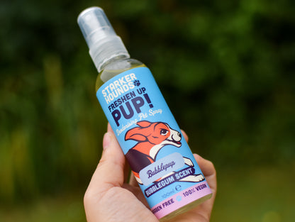 Freshen Up Pup! – Deodorising Dog Spray – Bubblepup, Bubblegum Scented