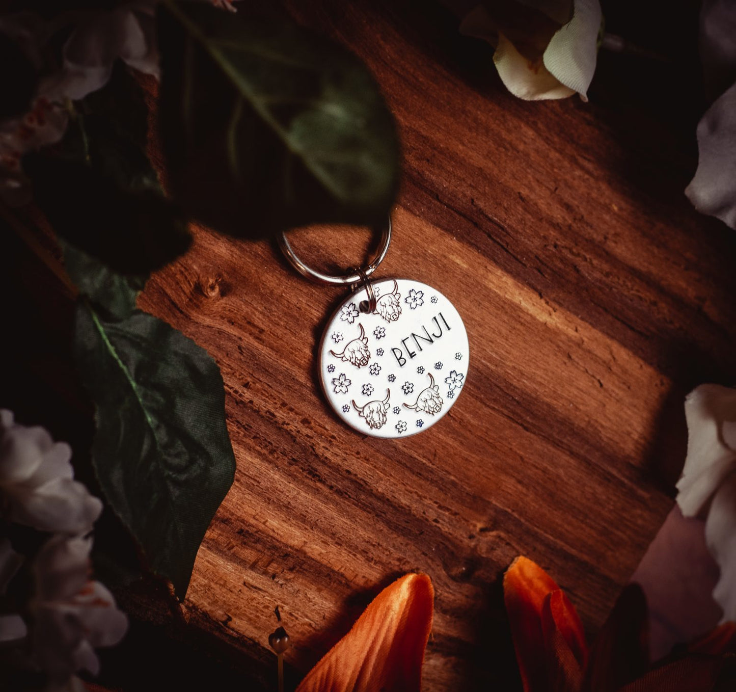 Highland Blossom ID Tag