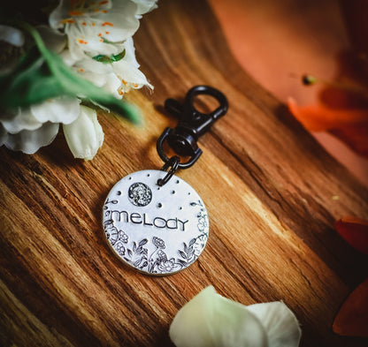 Midnight Garden ID Tag