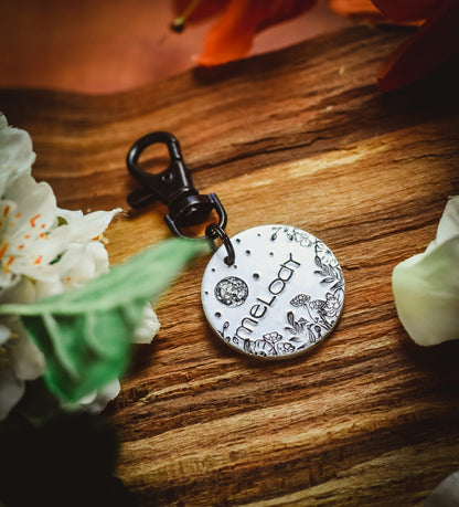 Midnight Garden ID Tag
