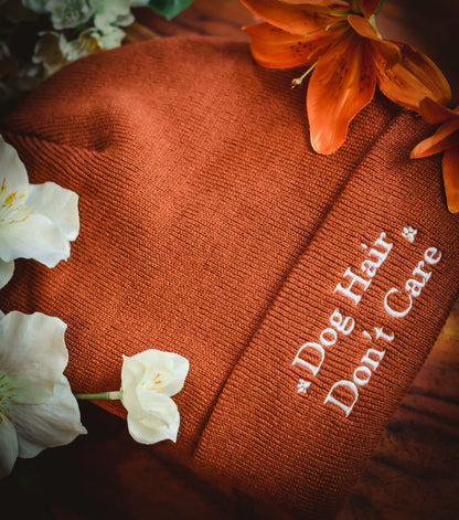 Dog Hair, Don't Care Beanie Hat