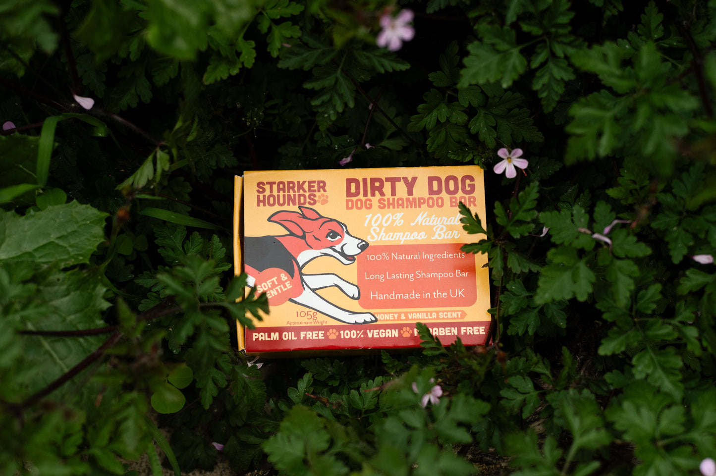 Bee Happy - Dirty Dog Shampoo Bar - Honey & Vanilla Fragrance