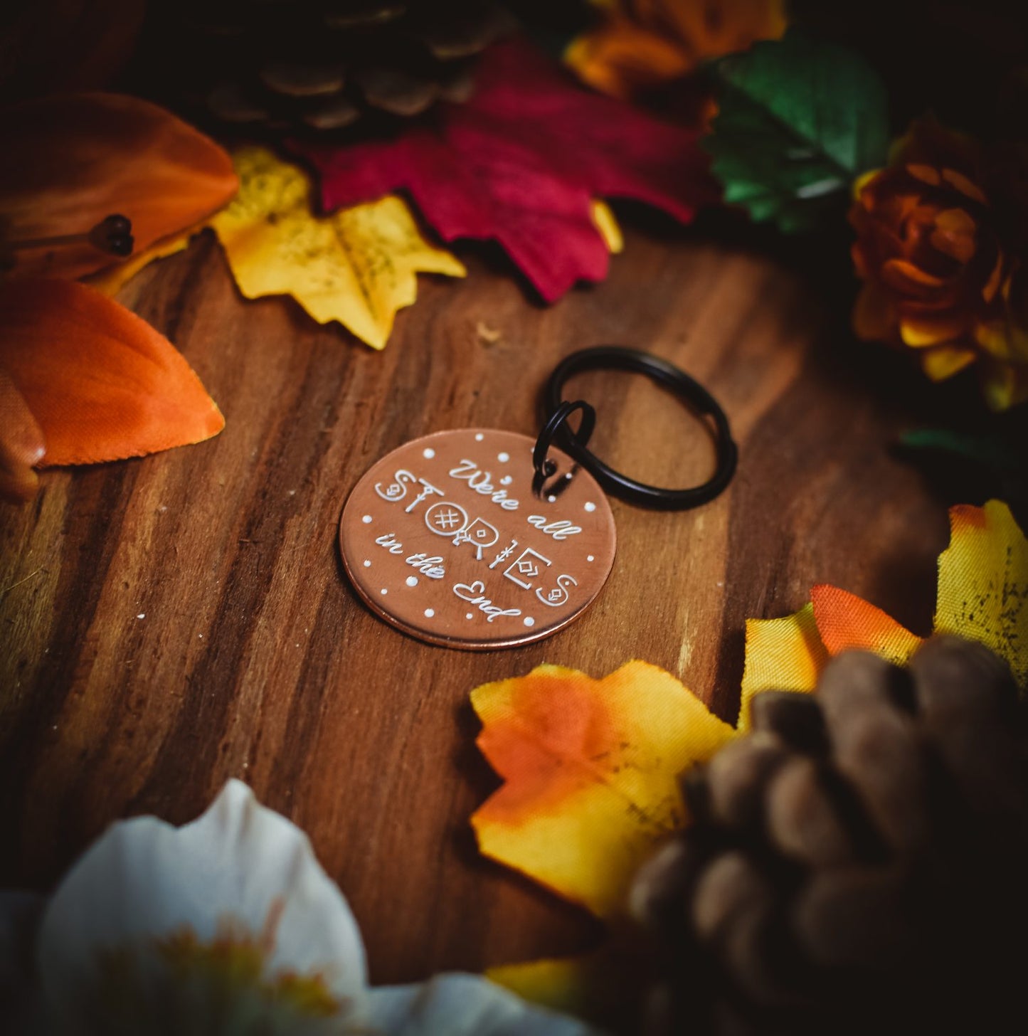 We're All Stories ID Tag