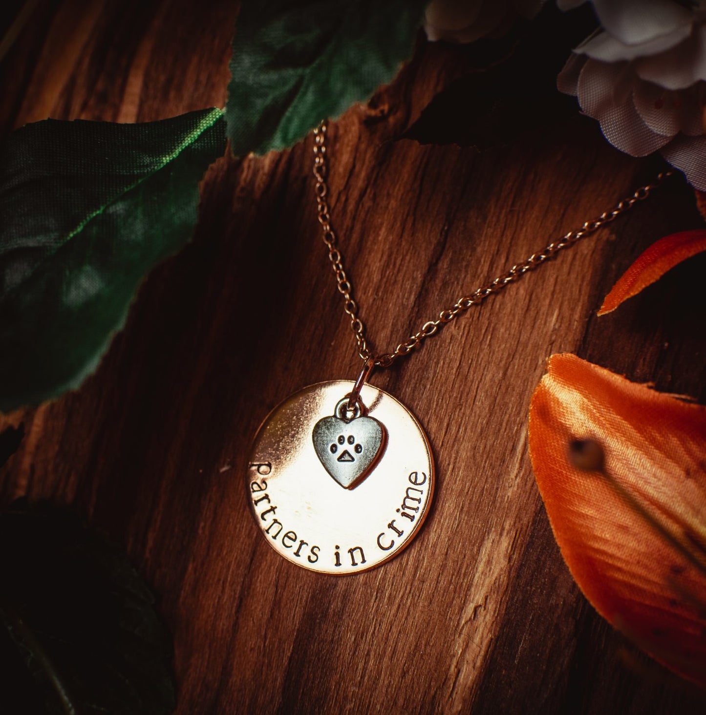 Partners In Crime Necklace