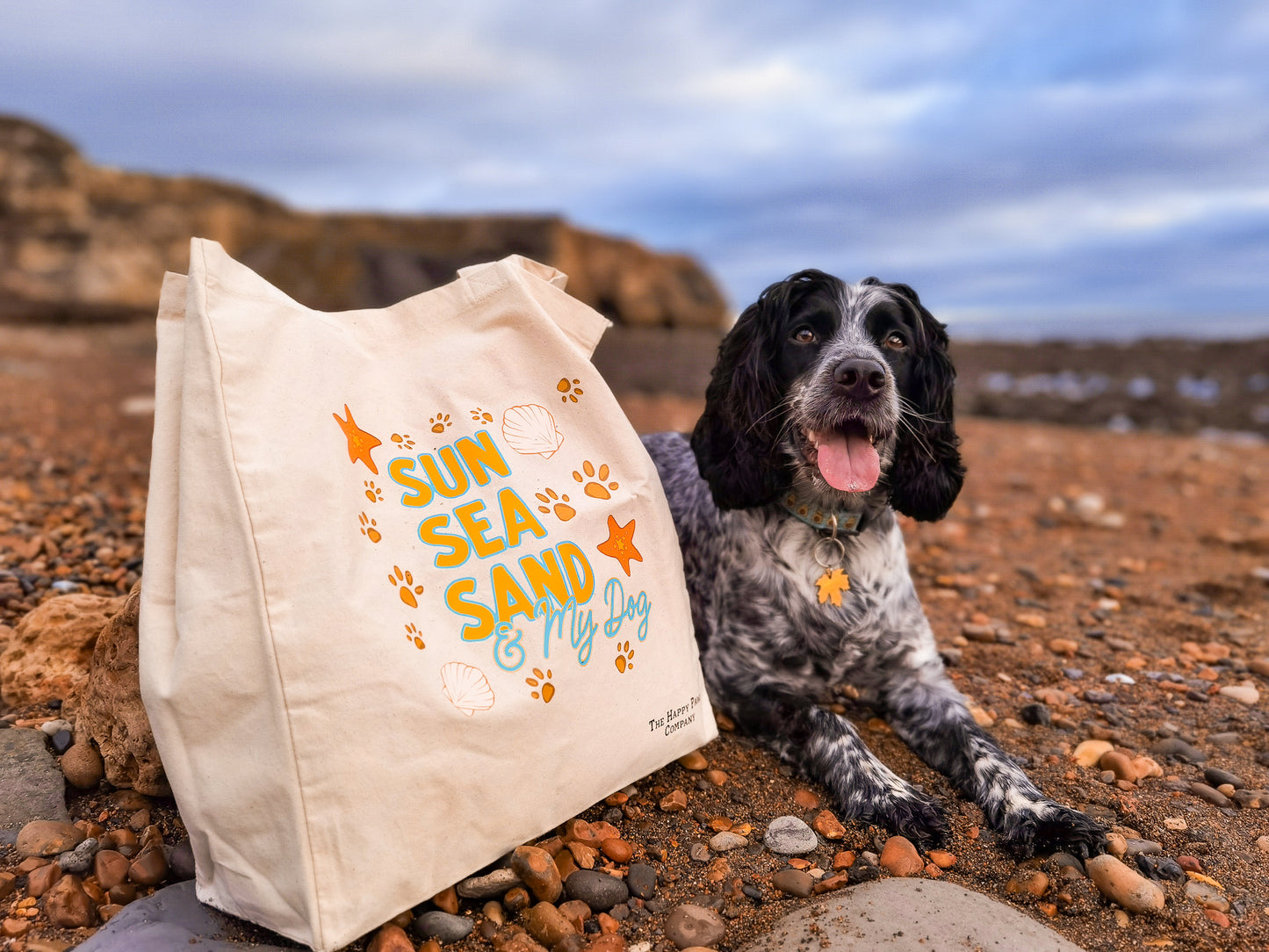 Sun, Sea, Sand & My Dog Tote Bag